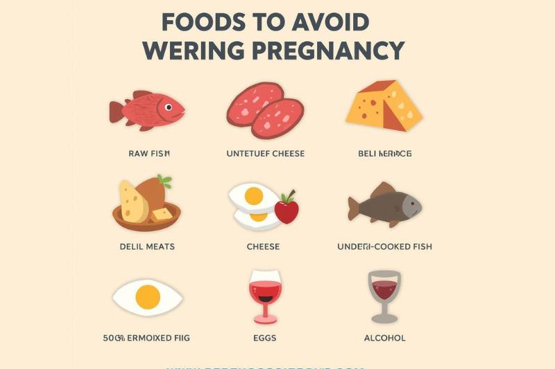 foods to avoid wering preganancy